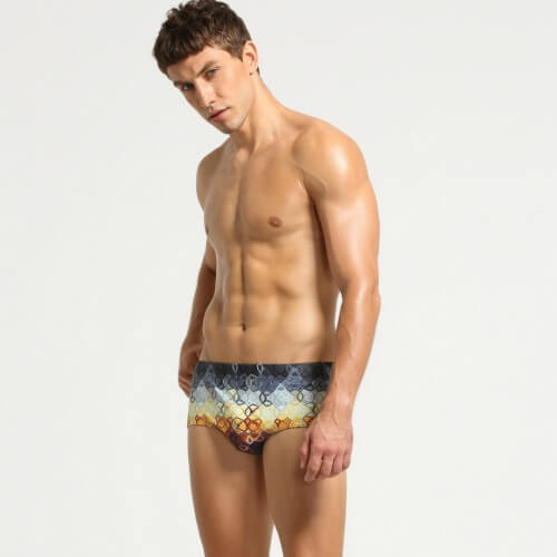 Seobean Men’s Swimwear Trunks Swimsuit 10802