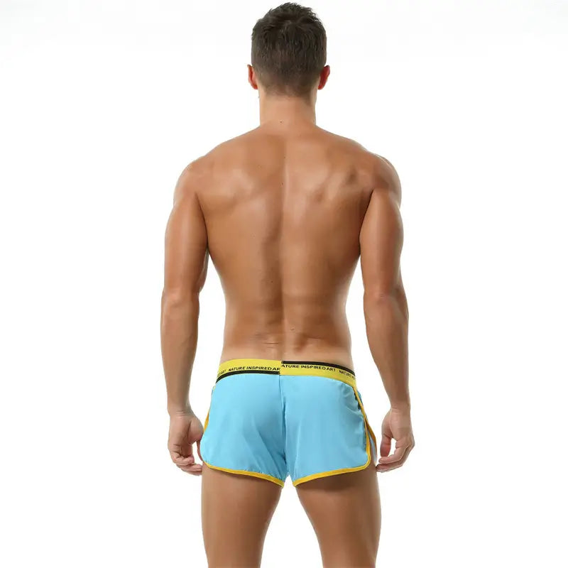 Men's Lounge Split Boxer Shorts - Comfortable and Stylish Underwear