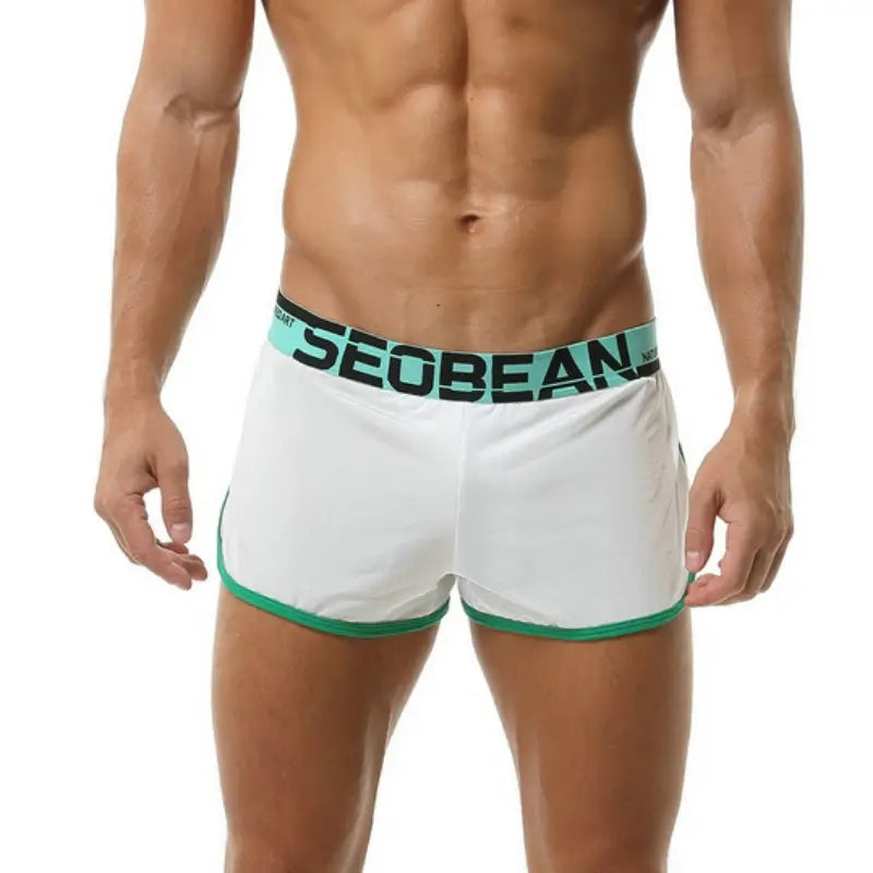 Men's Lounge Split Boxer Shorts - Comfortable and Stylish Underwear