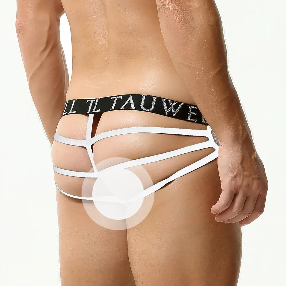 TAUWELL Men's Sexy Mesh String Briefs