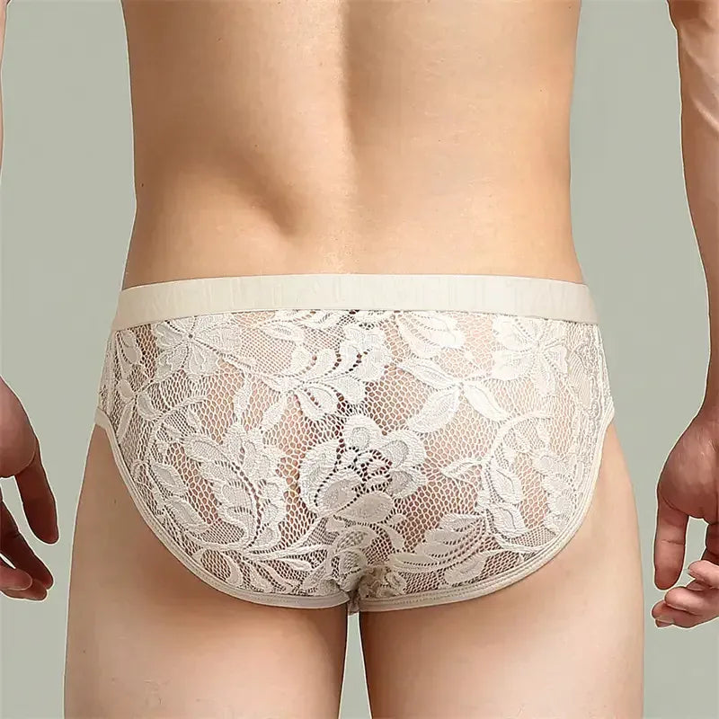 TAUWELL TAUWELL Men's Low-Rise Sexy Lingerie Briefs - 95% Nylon