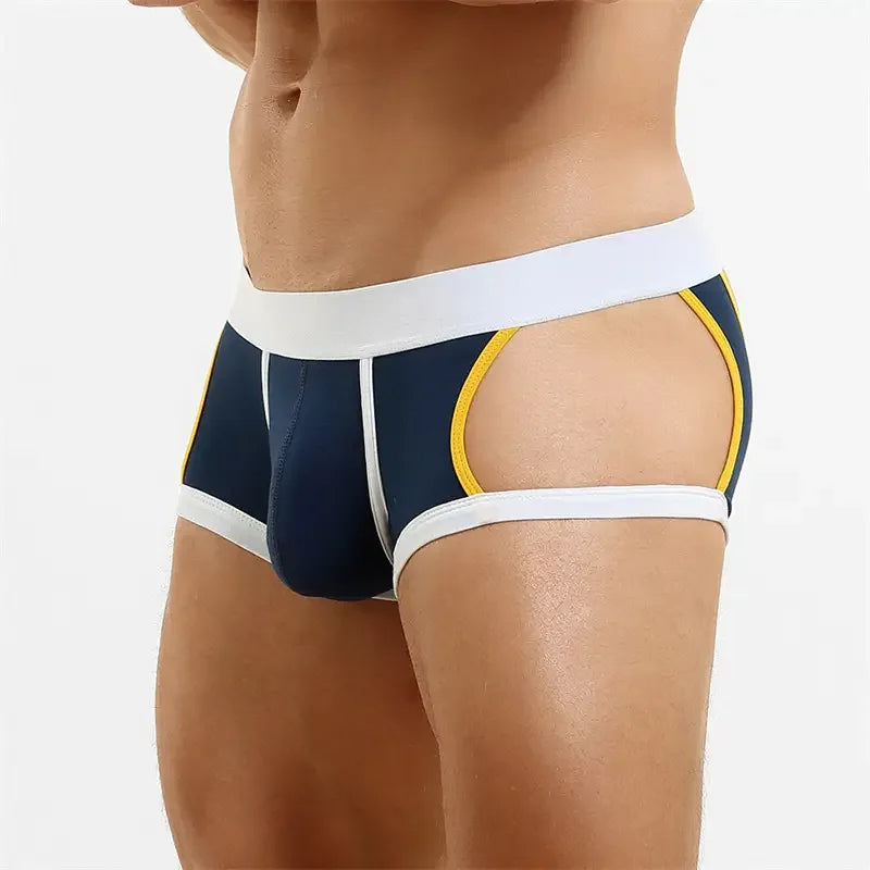 Seobean Men's Thongs - Sexy Low-Rise Underwear With Pouch - Undies for Men