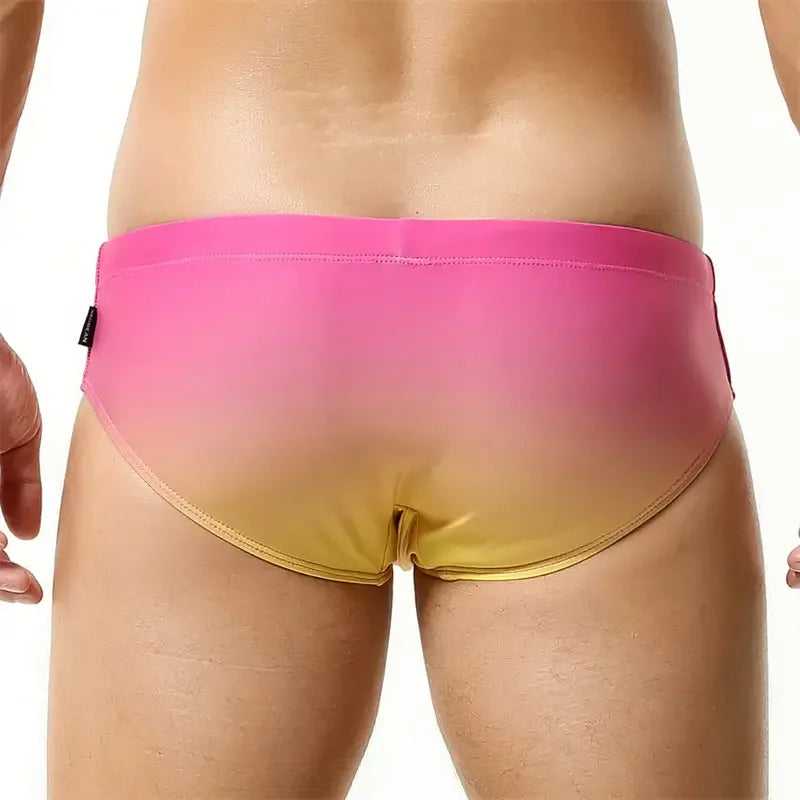 Seobean Men's Swim Briefs - Low Rise Swimwear for Trendy Guys - Undies for Men