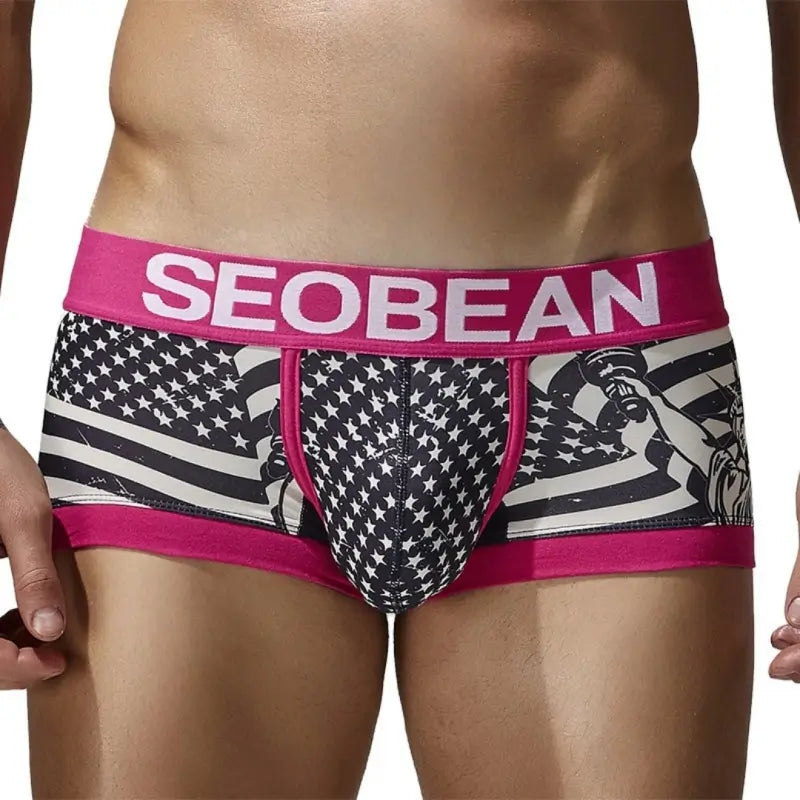 Seobean Statue of Liberty & Flag Boxer Briefs 250206