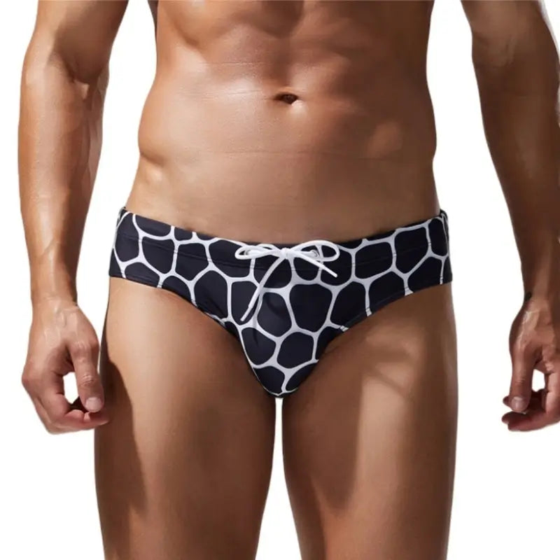 Seobean Swimwear for Men – Low-Rise Bikini Men's Swim Briefs 250902
