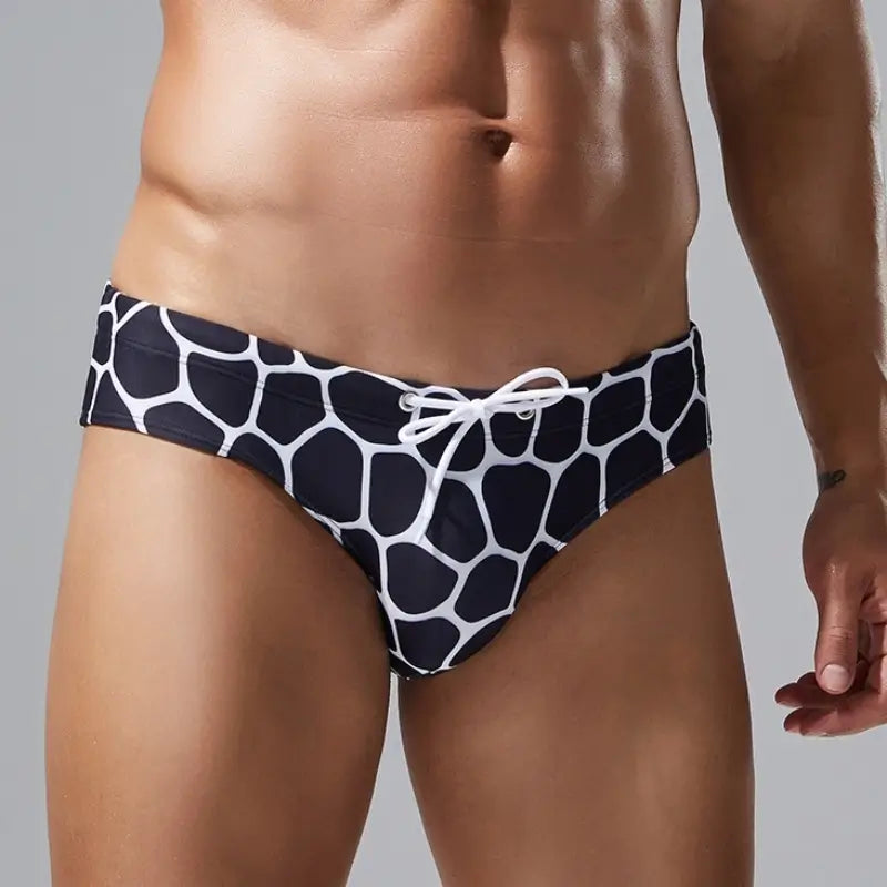 Seobean Swimwear for Men – Low-Rise Bikini Men's Swim Briefs 250902