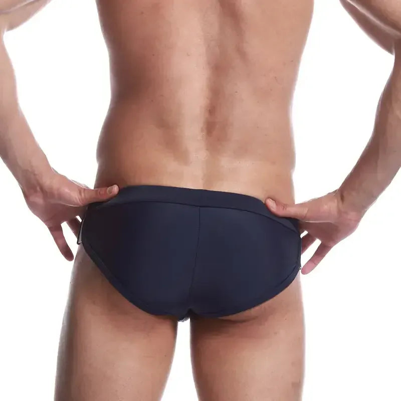 Seobean Seobean Men's Swim Briefs Trendy Indoor Swimwear