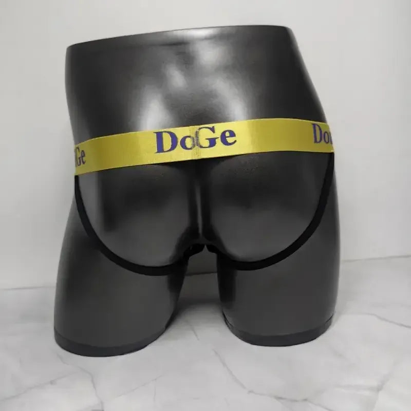 DomiGe DomiGe Men's Skull G-String Thong - Black Crossbones Print Underwear