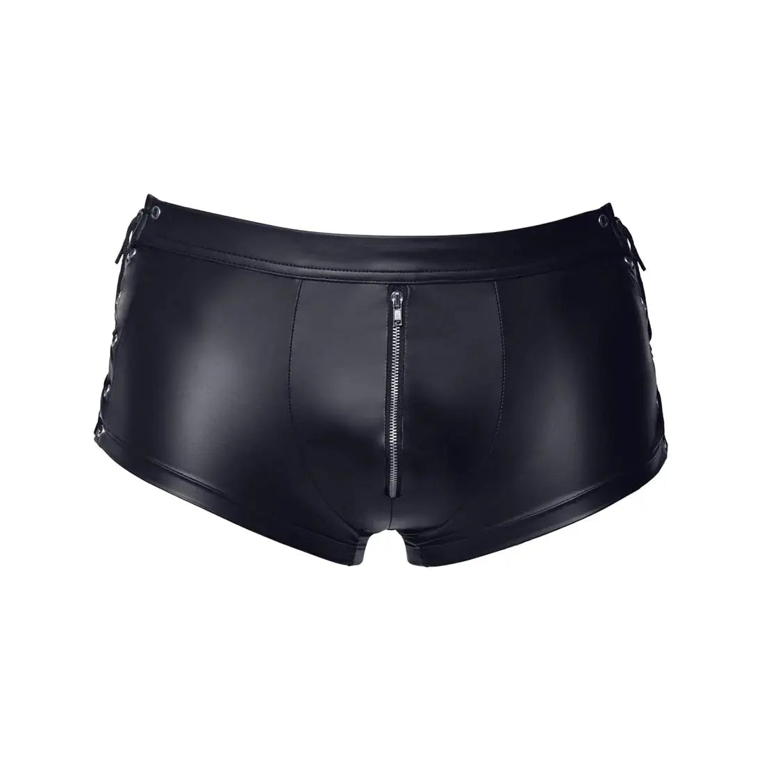 DomiGe Men's Sexy Leather Strap Boxers - Open Front
