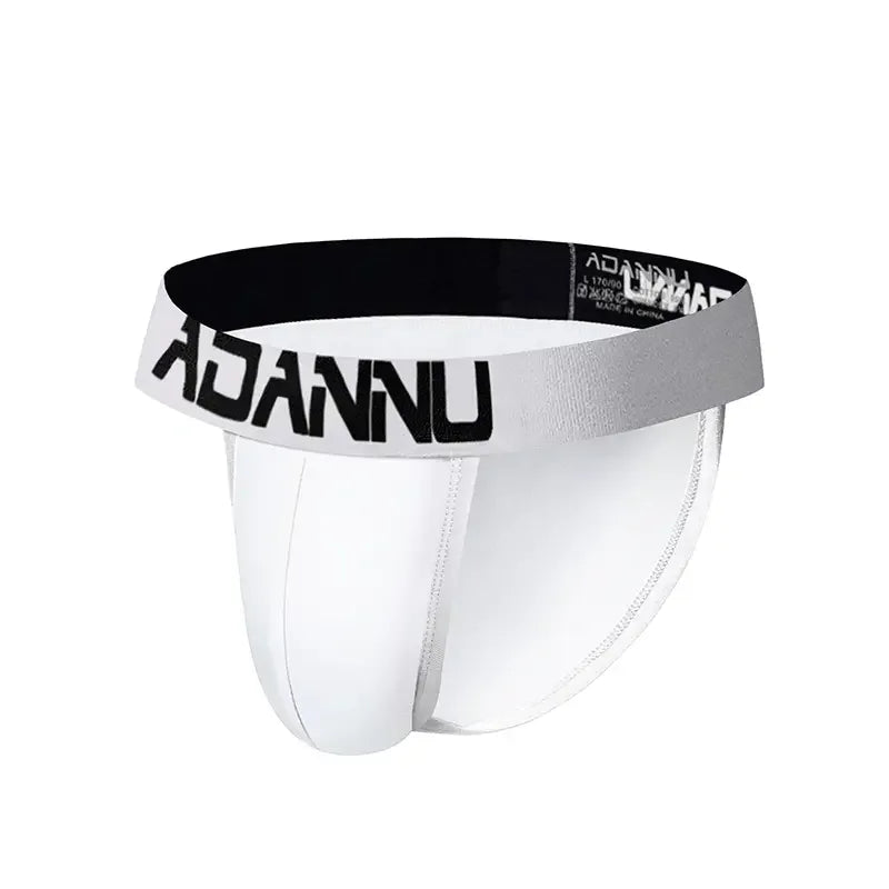 Adannu Men's Briefs with Extra Wide Elastic Belt - Undies for Men
