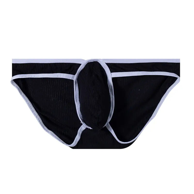 Men's Underwear with Pouch - Low Rise Cotton Briefs, Tagless, Seamless Design