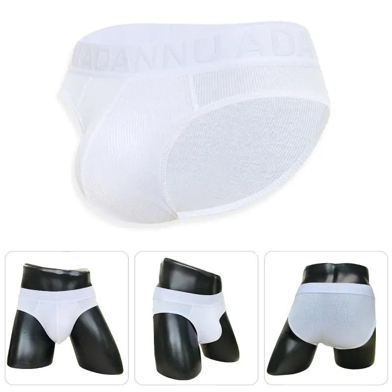 Men's Low Rise Briefs - Sexy Sculpted Pouch Underwear