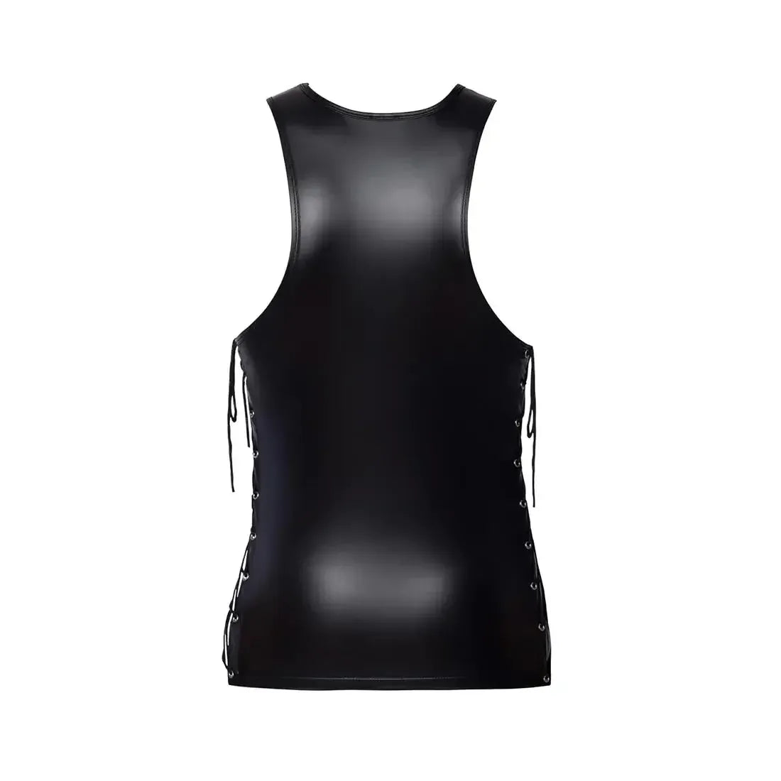 DomiGe DomiGe Men's Leather Vest - Sexy Role Play Costume for Stage Performance