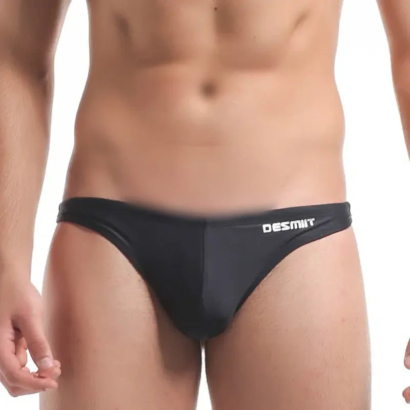 Desmiit Men's Sexy Swim Briefs - Multicolor Bikini-Swimwear