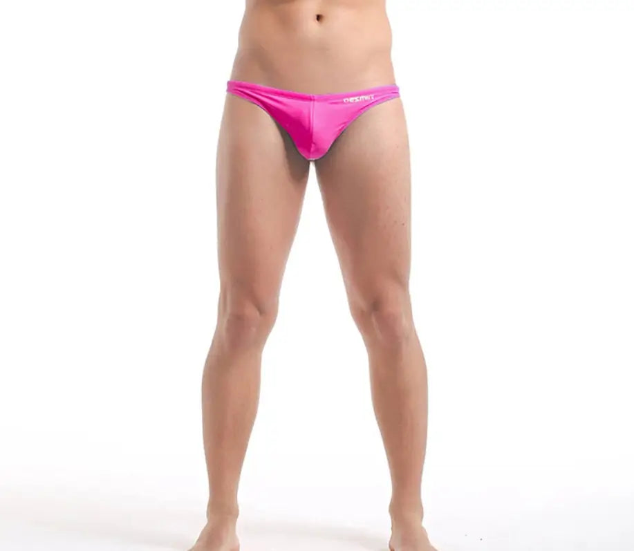 Desmiit Men's Sexy Swim Briefs - Multicolor Bikini-Swimwear