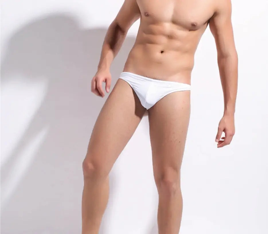 Desmiit Men's Sexy Swim Briefs - Multicolor Bikini-Swimwear