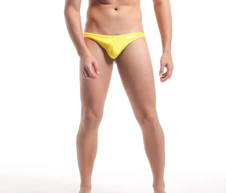 Desmiit Men's Sexy Swim Briefs - Multicolor Bikini-Swimwear