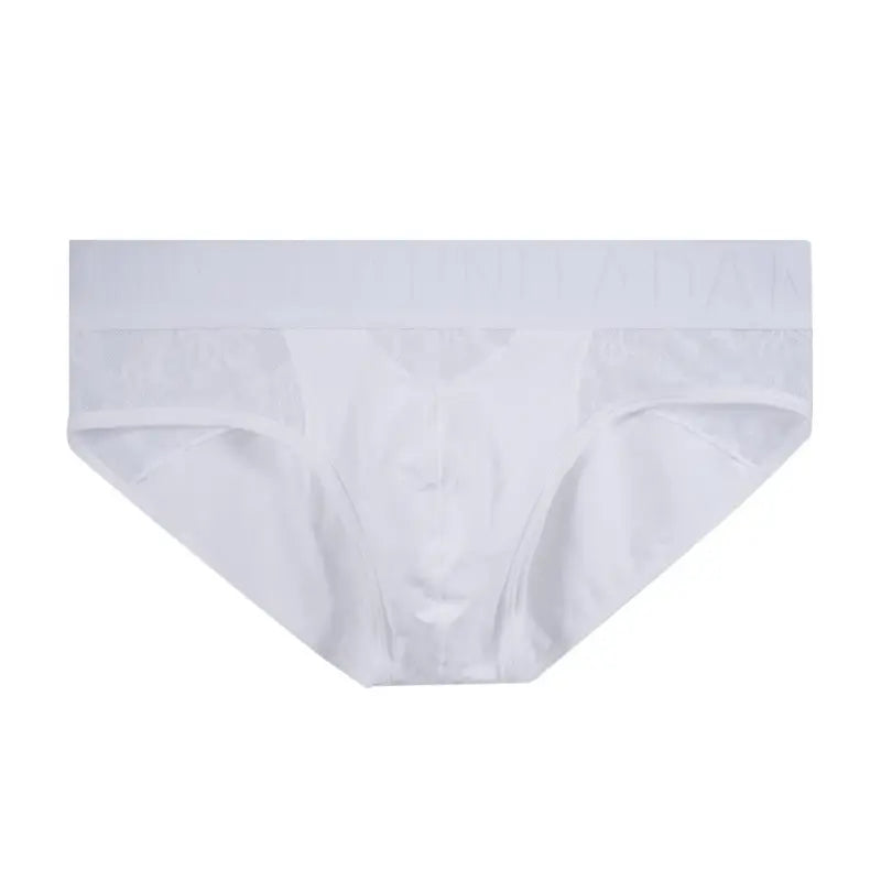 Adannu Men's Lace Brief – 95% Modal Floral Panel AD408
