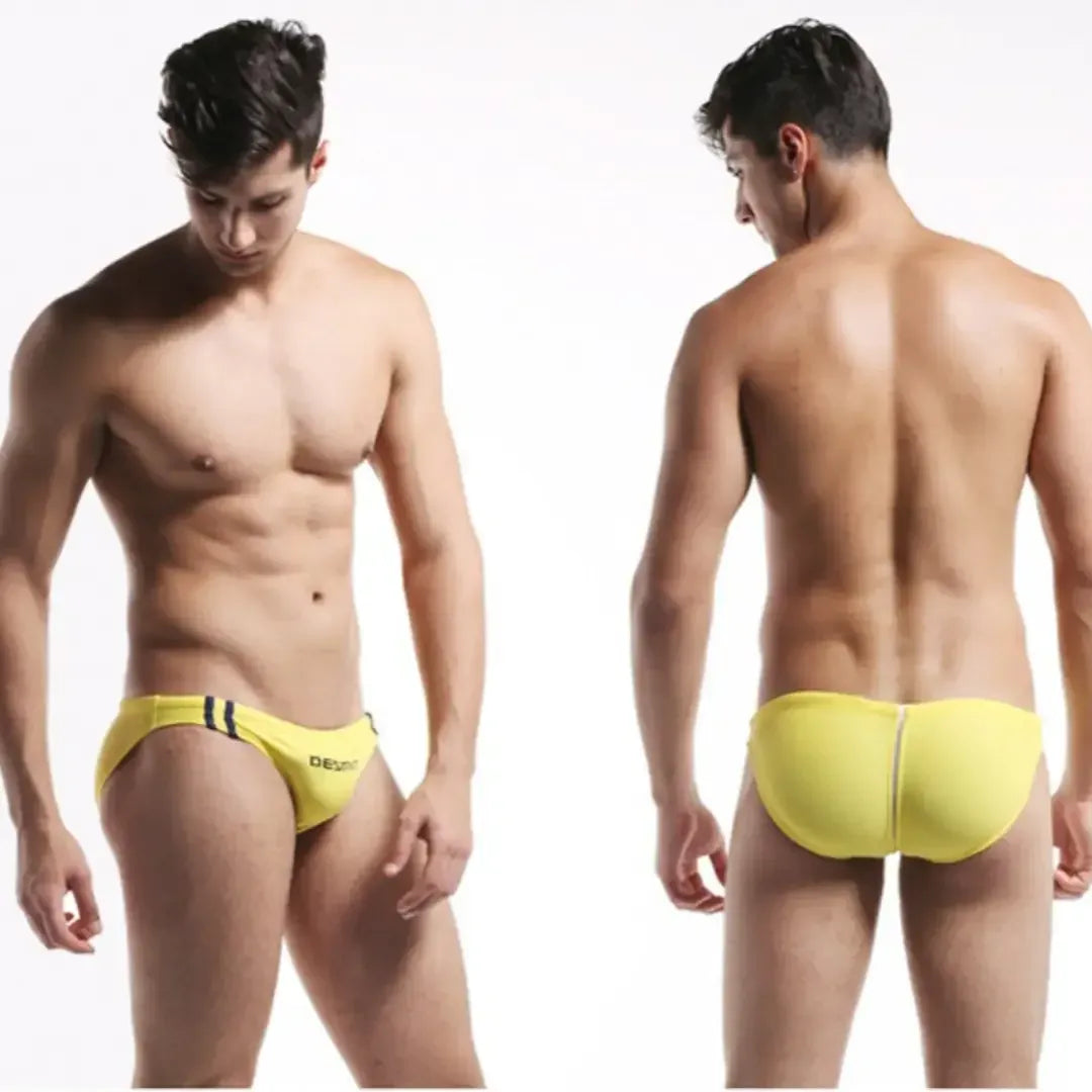 Desmiit Desmiit Men's Swim Briefs - 7 Colors, Low-Rise Sexy Style, Durable