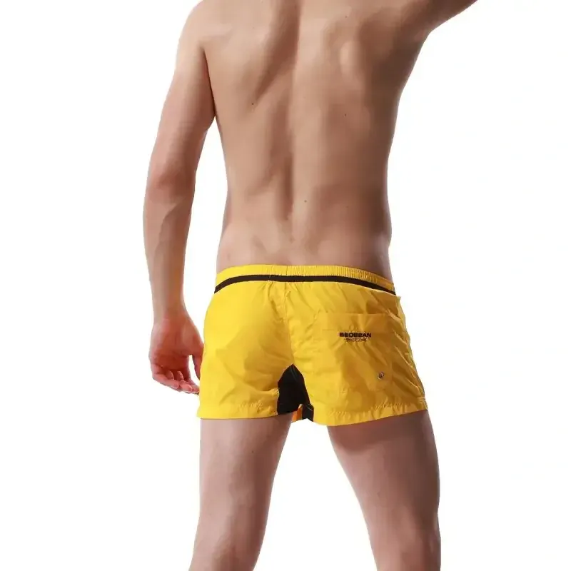 Seobean Men's Boxer Shorts - 100% Nylon with Inner Pouch