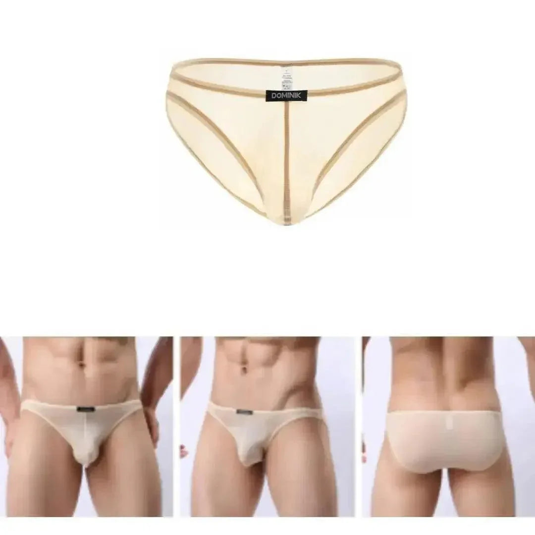 DomiGe Low-Rise Briefs Men's Underwear Full Coverage Undies - Undies for Men