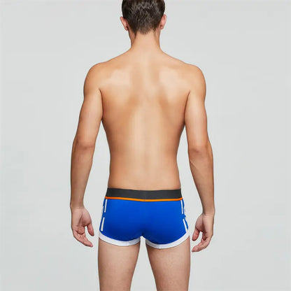 Seobean Low-Rise Cotton Boxer Trunks Comfortable Undies for Men