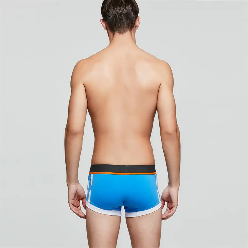 Seobean Low-Rise Cotton Boxer Trunks Comfortable Undies for Men