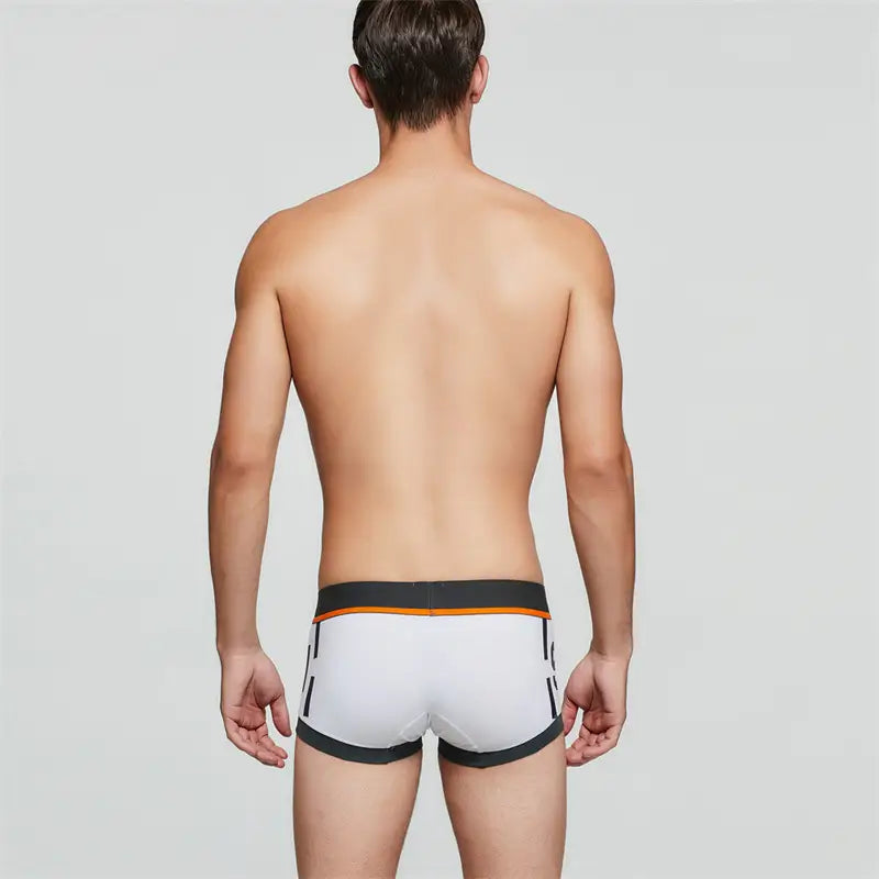 Seobean Low-Rise Cotton Boxer Trunks Comfortable Undies for Men