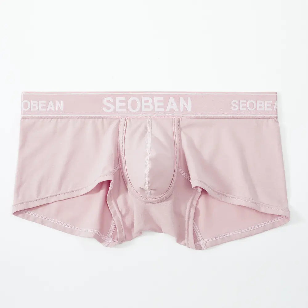 Seobean Sexy, einfarbige Boxershorts für Herren