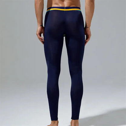 Seobean Men's Long John Thermal Underwear - Sexy Sport