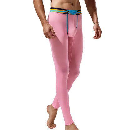 Seobean Men's Long John Thermal Underwear - Sexy Sport