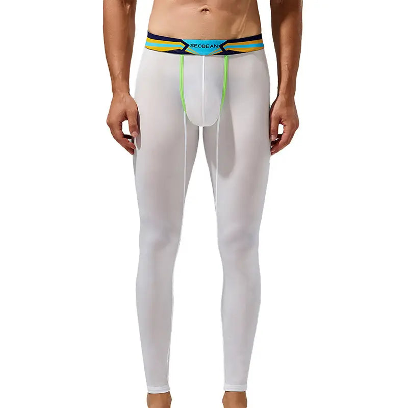 Seobean Men's Long John Thermal Underwear - Sexy Sport