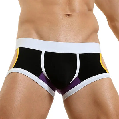 Seobean Men's Thongs - Sexy Low-Rise Underwear With Pouch