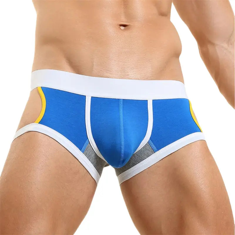 Seobean Men's Thongs - Sexy Low-Rise Underwear With Pouch