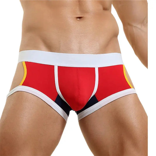 Seobean Men's Thongs - Sexy Low-Rise Underwear With Pouch