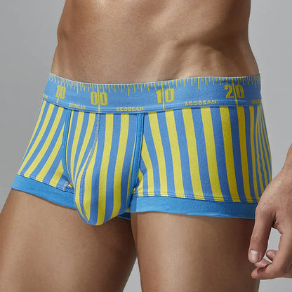 Boxers transpirables de tiro bajo para hombre de Seobean con espacio adicional