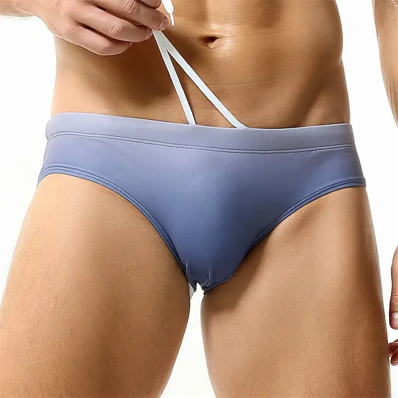 Seobean Men's Swim Briefs - Low Rise Swimwear for Trendy Guys