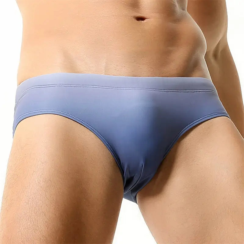 Bañadores tipo slip para hombre Seobean: bañadores de talle bajo para chicos modernos