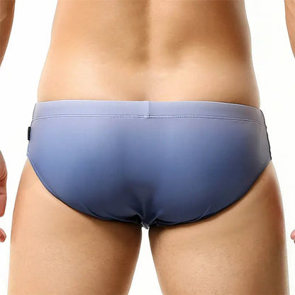 Bañadores tipo slip para hombre Seobean: bañadores de talle bajo para chicos modernos