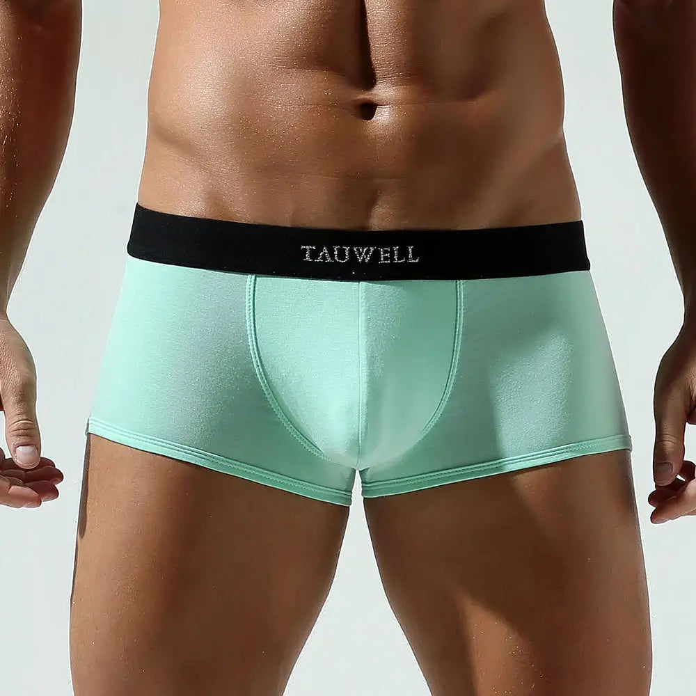 TAUWELL 2024 Men's Trunks: Premium Comfort Boxer Briefs with Supportive Pouch