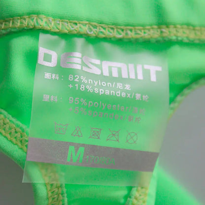 Desmiit Men's Sexy Swim Briefs - Multicolor Bikini-Swimwear 82% Nylon & 18% Spandex