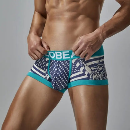 Seobean Statue of Liberty & Flag Boxer Briefs 250206