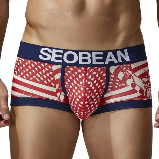 Seobean Statue of Liberty & Flag Boxer Briefs 250206
