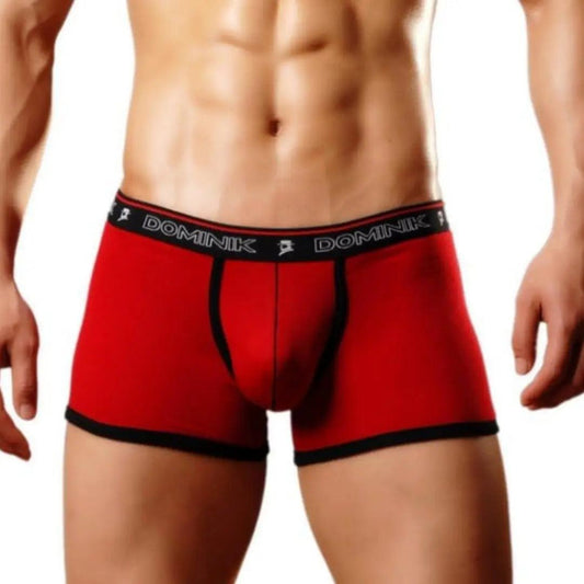 Dominik Men's Mid-Rise Boxer Briefs - Modal U-Shaped Support