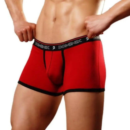 Dominik Men's Mid-Rise Boxer Briefs - Modal U-Shaped Support