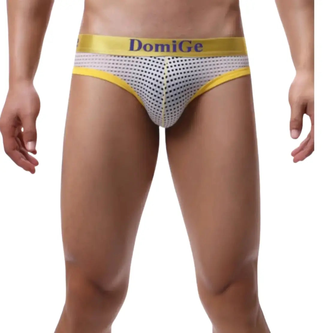 DomiGe Suspensorios para hombre Mezcla de nailon y spandex de primera calidad