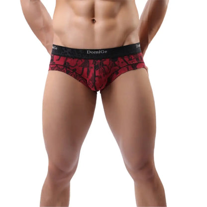 DomiGe Bamboo Men's Mid-Waist Briefs Undies for Men