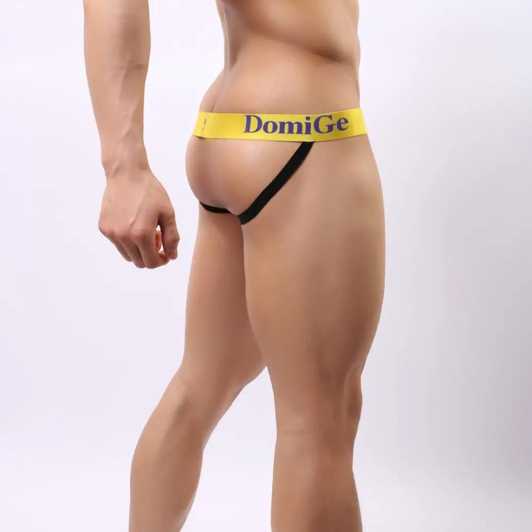 DomiGe Men's Jock Strap Thong - Stylish Bamboo Fiber Underwear