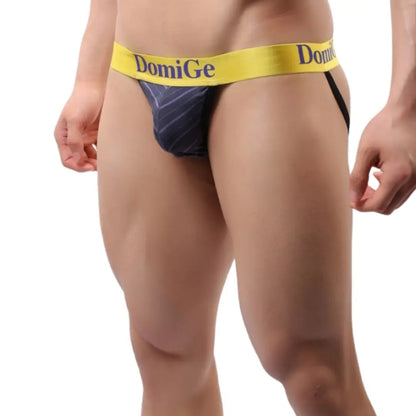 DomiGe Men's Jock Strap Thong - Stylish Bamboo Fiber Underwear