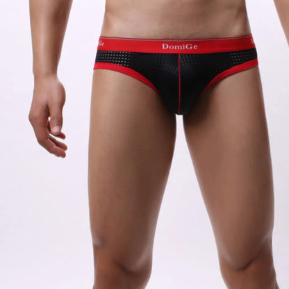 DomiGe Suspensorios para hombre Mezcla de nailon y spandex de primera calidad